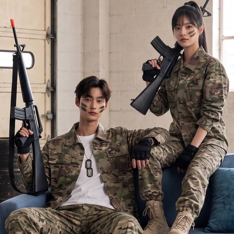 미군 CP 카모 군복 팔 긴바지/미국 US ARMY