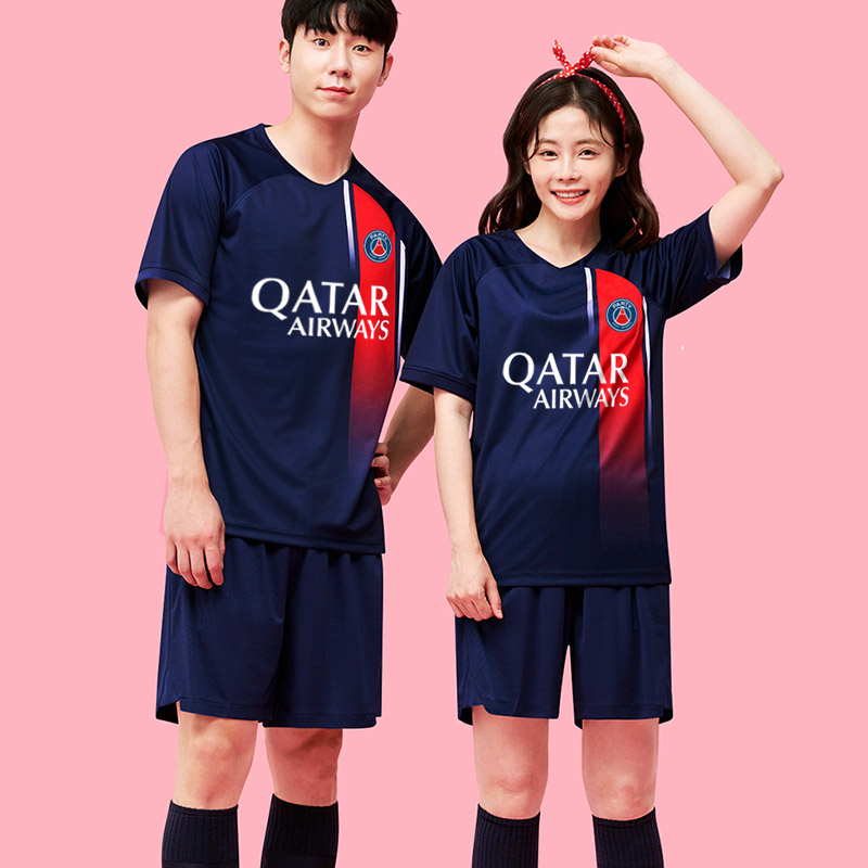 BF312 파리 홈 반팔 긴팔/축구 반티/네이비