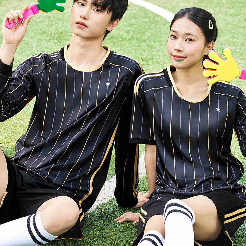 BF501 LAFC 홈 반팔 긴팔/축구 반티/검정 금색
