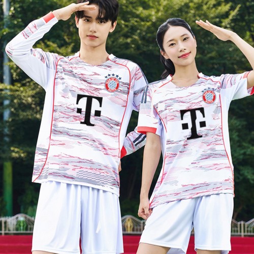 BF506 뮌헨 어웨이 반팔 긴팔/축구 반티/백색