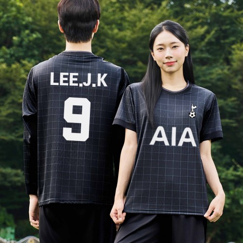 BF509 토트넘 어웨이 반팔 긴팔/축구 반티/블랙