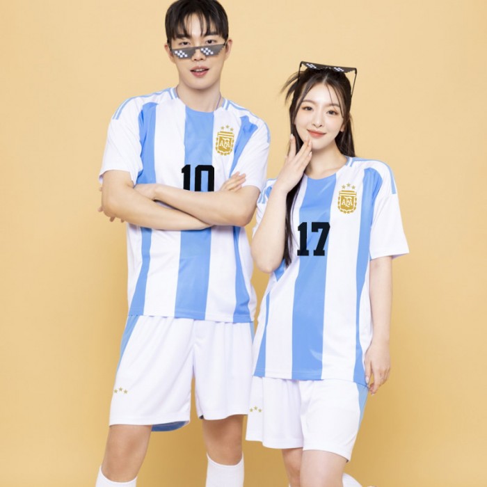 BF520 아르헨티나 국가대표 홈 반팔/축구복 반티/하늘색