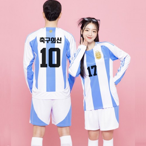 BF521 아르헨티나 국가대표 홈 긴팔/축구 국대 반티/아동