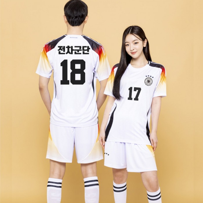 BF523 독일 국가대표 홈 반팔/축구복 반티/백색