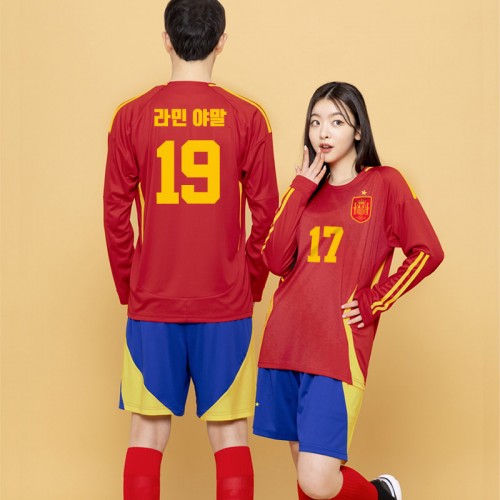 BF535 스페인 국가대표 홈 긴팔/축구 반티/빨강