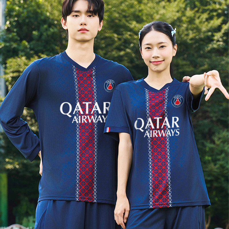 BF552 파리 생제르맹 클럽 홈 반팔 긴팔/축구 반티/블루
