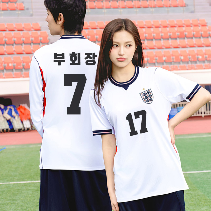 BF604 26-27잉글랜드 국가대표 홈 반팔 긴팔/축구복 반티/색상