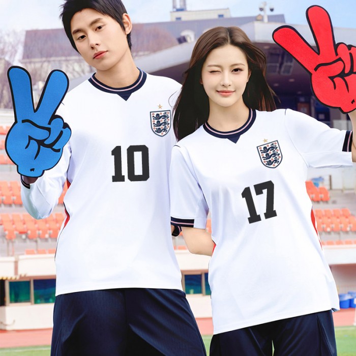 BF604 26-27잉글랜드 국가대표 홈 반팔 긴팔/축구복 반티/색상