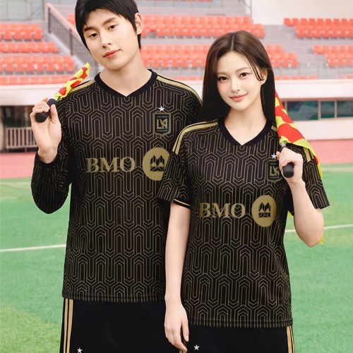 BF608 LAFC 홈 반팔 긴팔/축구 반티/골드