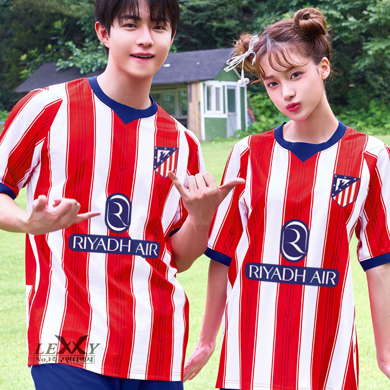 F631 26-27 아틀레티코 홈 반팔 긴팔/축구 반티/빨강