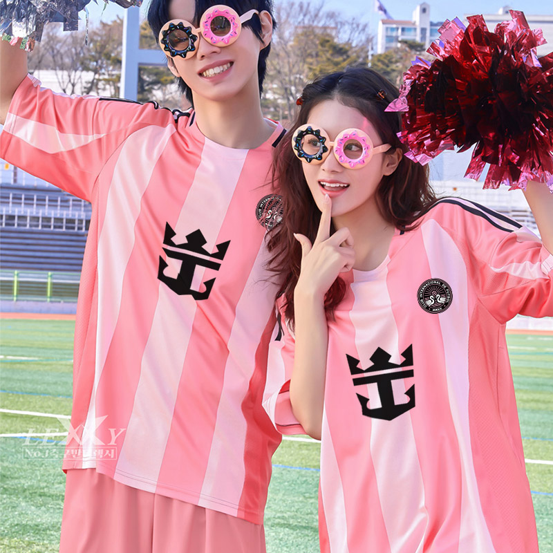 LF570 마이애미 홈 반팔/축구 반티/연핑크