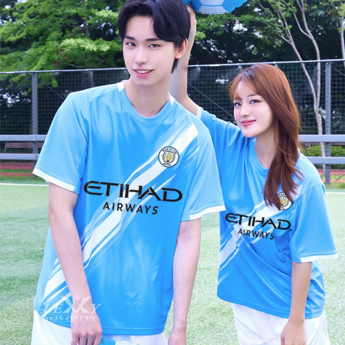 LF571 맨시티 홈 반팔 긴팔/축구복 반티/하늘색/맨씨티