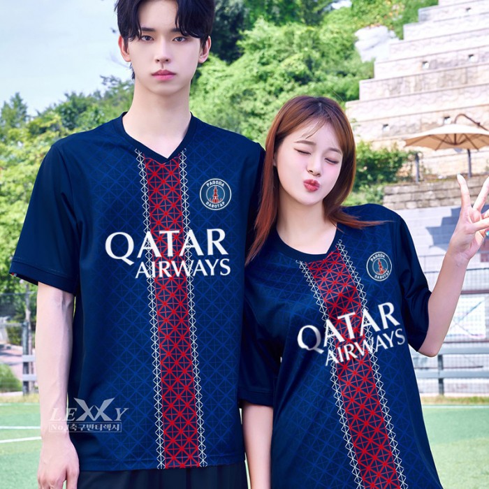 LF584 파리생제르망 홈 반팔 긴팔/축구복 반티/파랑 PSG