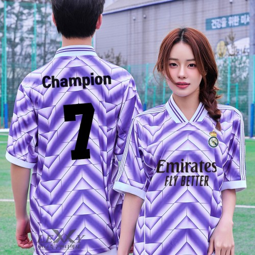 LF592 레알마드리드 저지 반팔 긴팔/축구 반티/보라