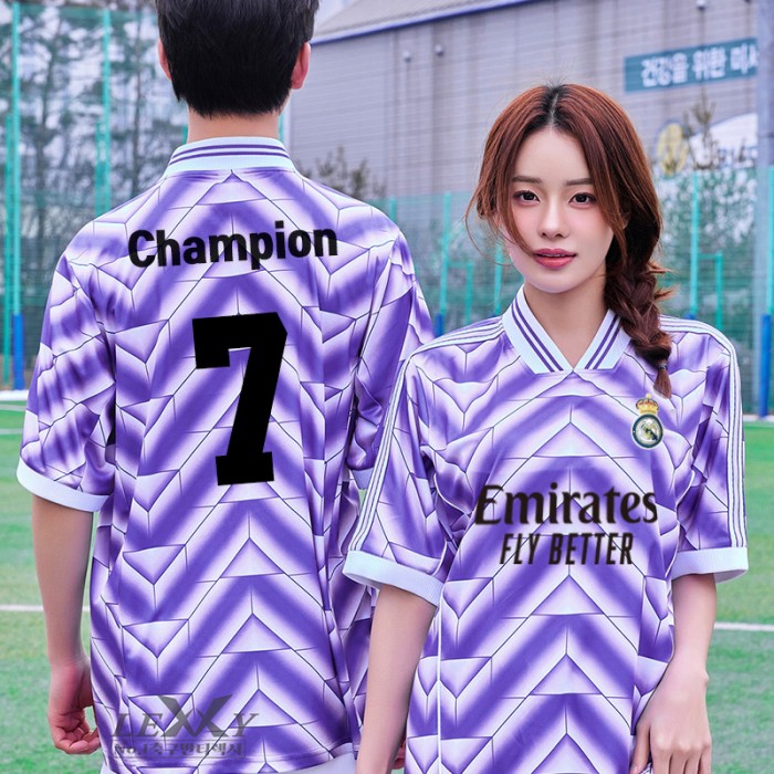 LF592 레알마드리드 저지 반팔 긴팔/축구 반티/보라