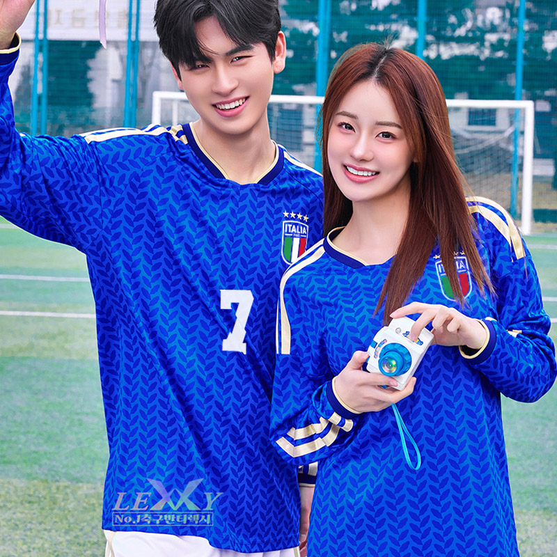 LF614 26-27 이탈리아 국가대표 홈 반팔 긴팔/축구복 반티/색상