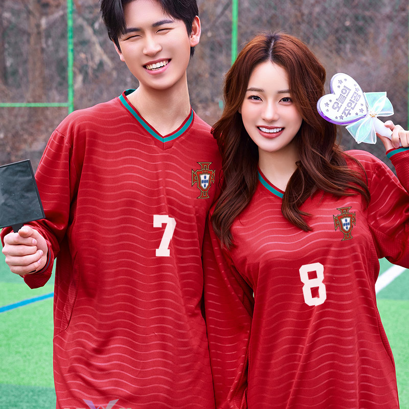 LF615 26-27 포루투칼 국가대표 홈 반팔 긴팔/축구복 반티/색상