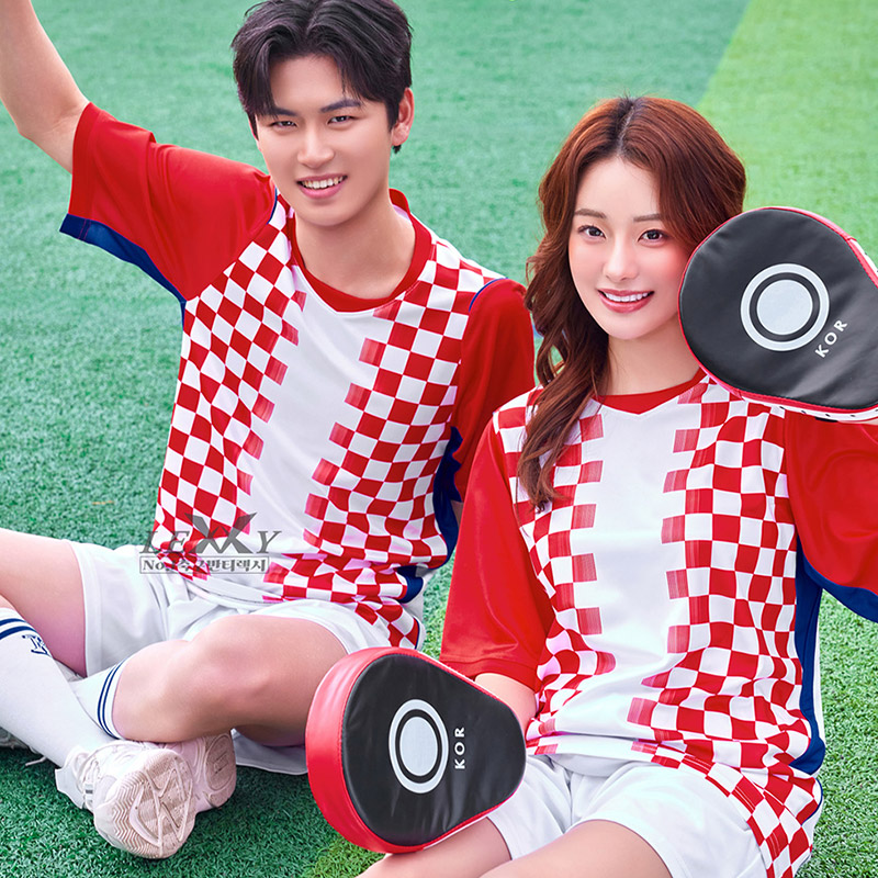 LF617 26-27 크로아티아 국가대표 홈 반팔 긴팔/축구복 반티